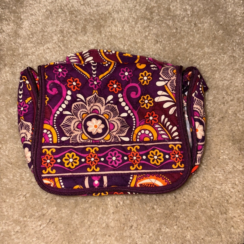 Vera Bradley safari sunset small toiletry bag